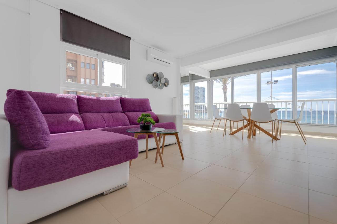 Sun Sand And Luxury Seafront Apartment Veracruz Levante Benidorm Kültér fotó
