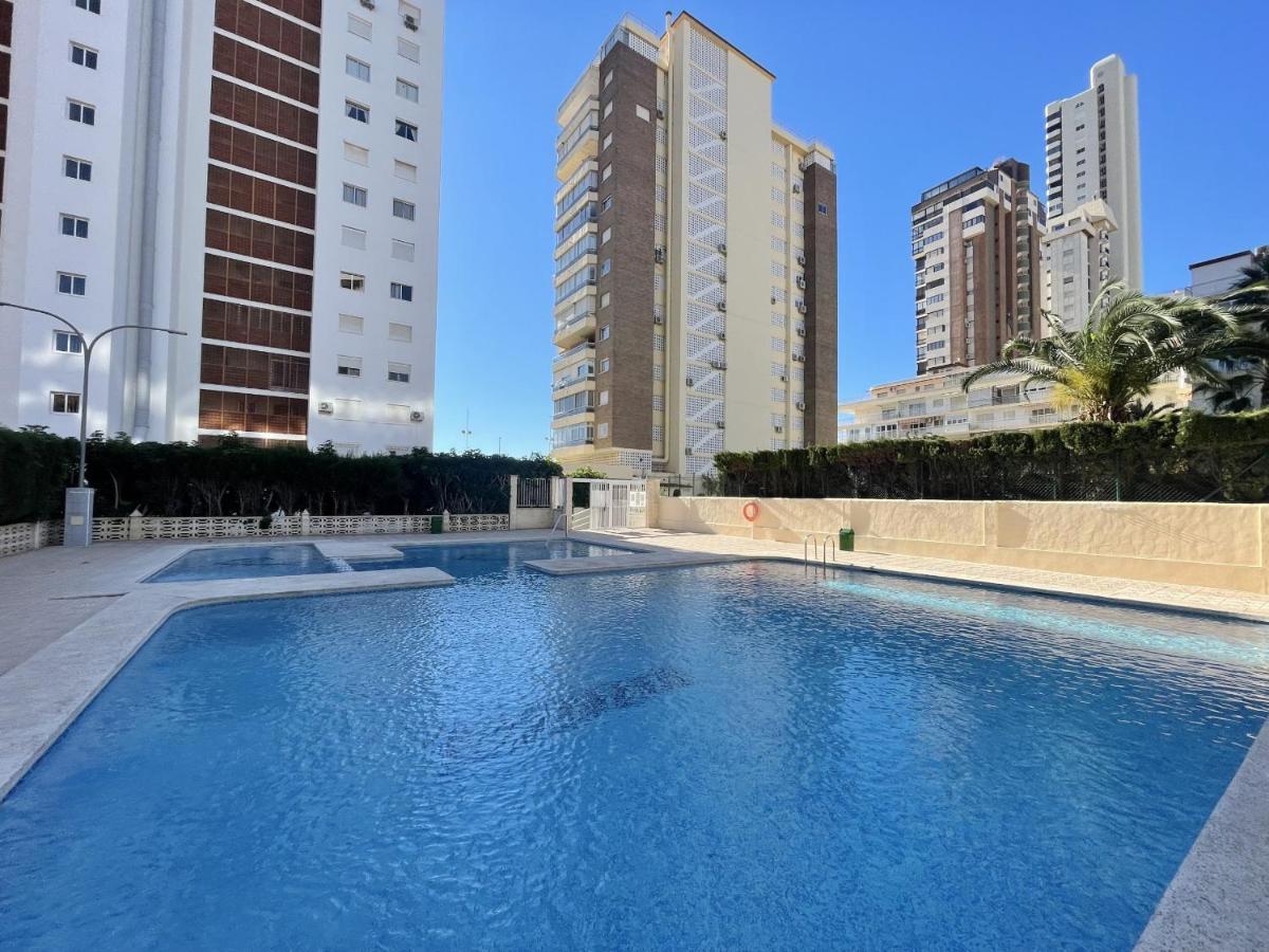 Sun Sand And Luxury Seafront Apartment Veracruz Levante Benidorm Kültér fotó