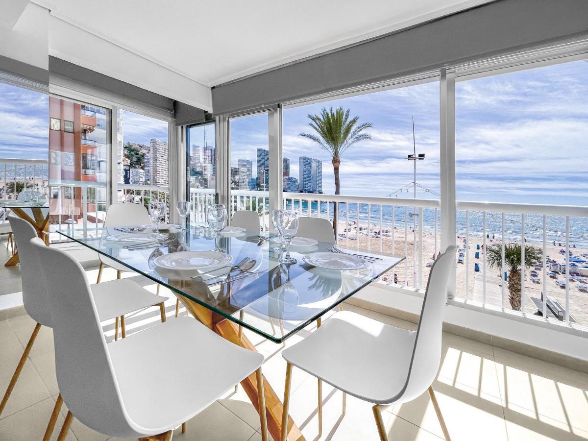 Sun Sand And Luxury Seafront Apartment Veracruz Levante Benidorm Kültér fotó